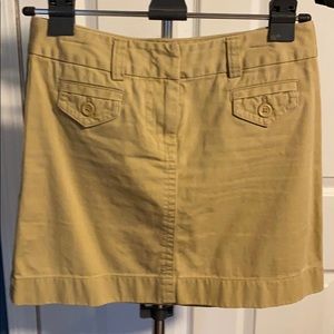 Khaki skirt